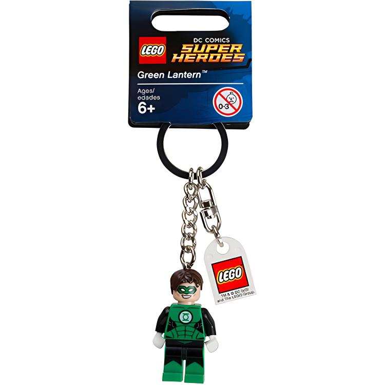 LEGO Green Lantern, Glow in The Dark Keychain Building Blocks 0 300pcs 853452