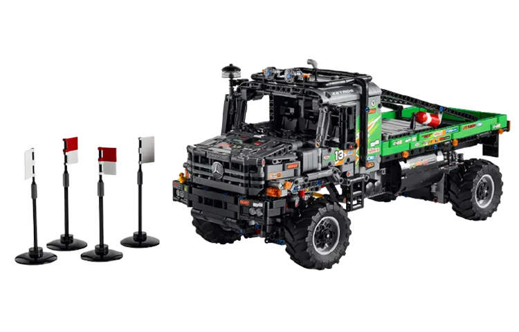LEGO Technology Mechanical Set Benz 4x4 Mercedes Benz Mercedes Benz Zetros Trail Running Truck Building Blocks 42129