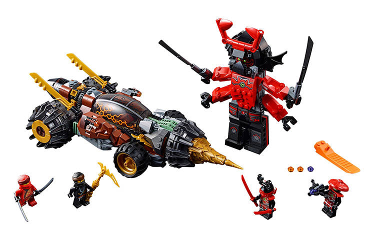 LEGO Phantom Ninja Collection Earthy's Giant Building Blocks 587pcs 70669