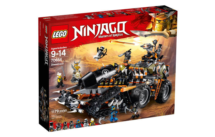 LEGO Phantom Ninja Collection Heavy Duty Dragon Catching Truck Building Blocks 1179 70654