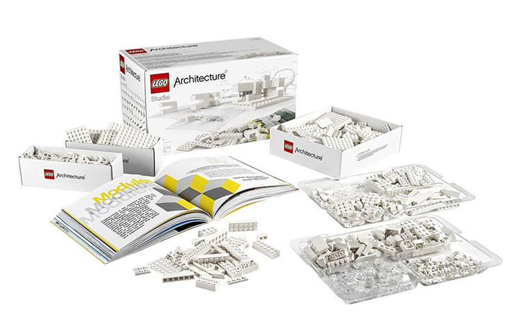 LEGO LEGO Architecture Plastic Building Blocks 1210PCS 21050