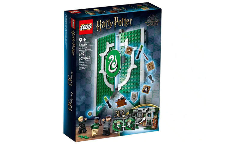 LEGO Harry Potter Collection Slytherin House Flag Building Blocks 349pcs 76410
