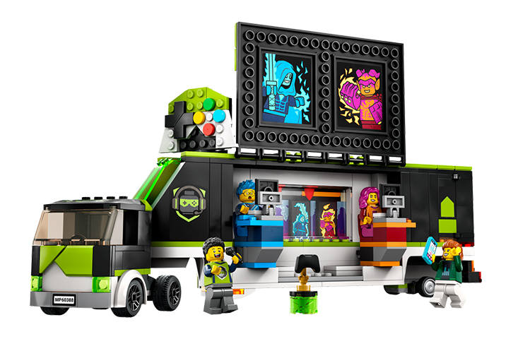 LEGO City Collection Electronic Sports Major Truck Competition Building Blocks 344 Pcs 60388