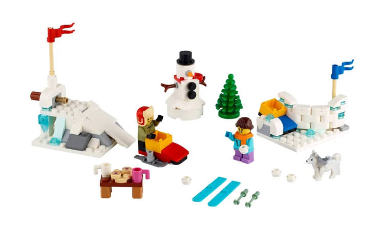 LEGO LEGO Winter Snowball Fight Target Exclusive Set 40424
