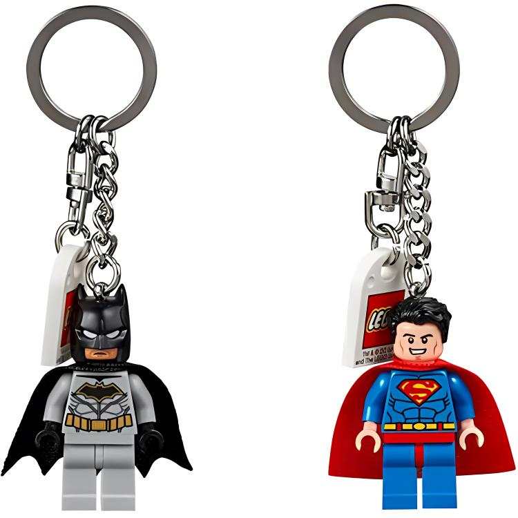 LEGO Super Hero Collection DC Batman Superman Keychain Building Blocks 0 300pcs 853952