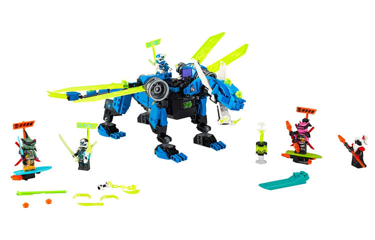 LEGO Phantom Ninja Collection Ji De's Anime Shenron Building Blocks 301 600pcs 71711