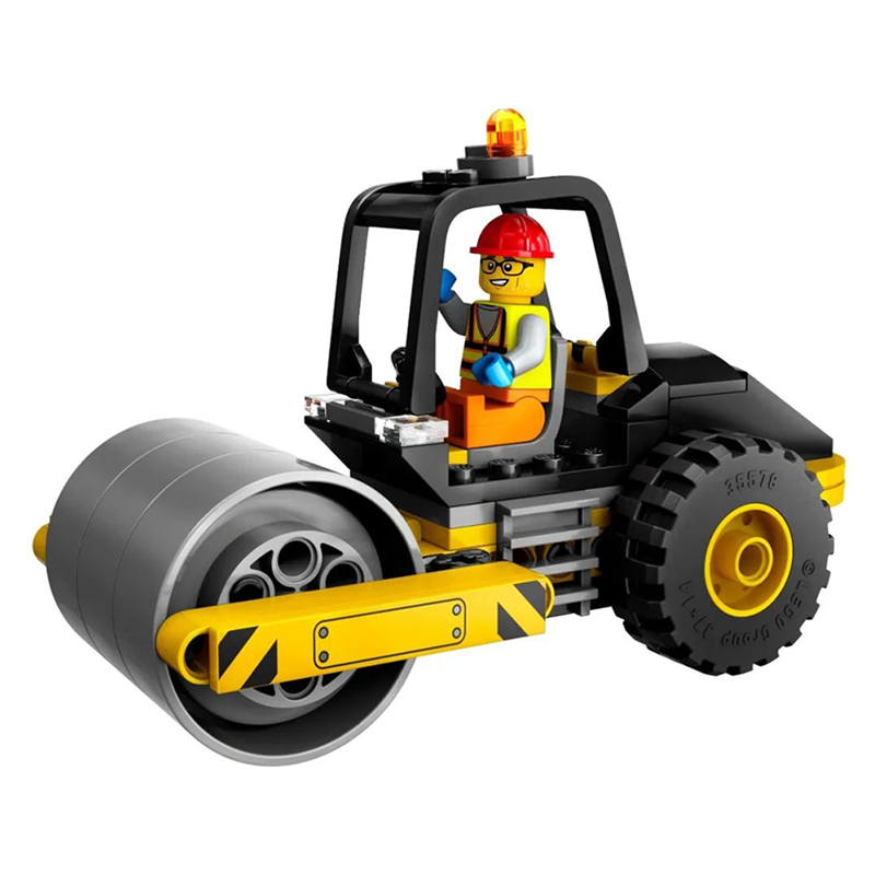 LEGO LEGO City Collection Rolling Compactor Building Blocks 78pcs 60401