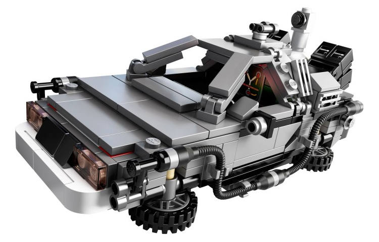 LEGO Spacetime Car Time Machine Made, Return To Future Collection Building Blocks 401 Pcs/pzs 21103