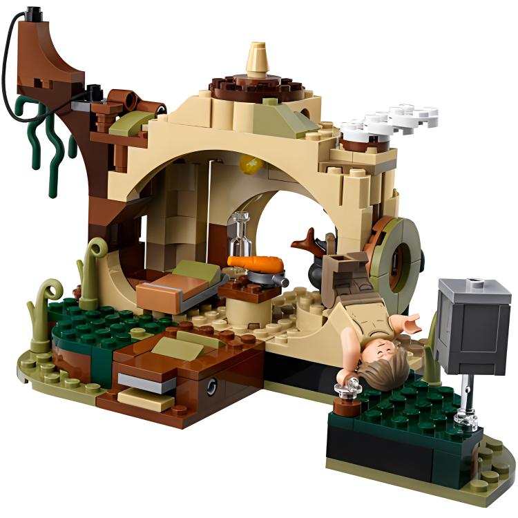 LEGO Master Yoda's Cottage, Star Wars Collection Plastic Building Blocks 229PCS 75208