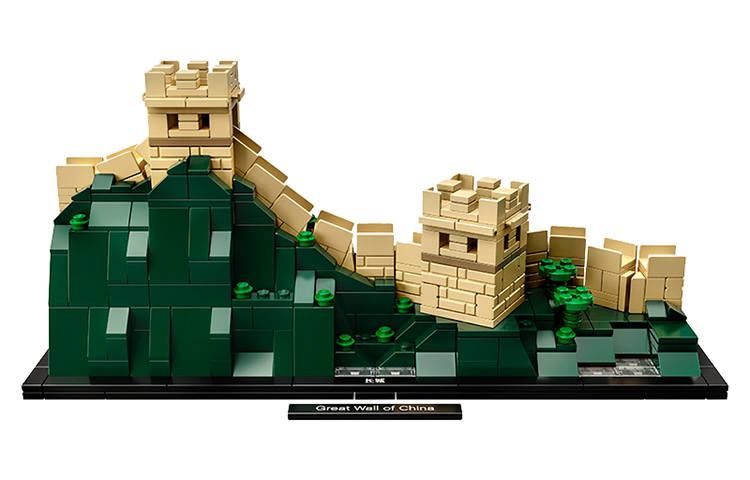 LEGO LEGO Architecture Collection China Great Wall Intelligence/Brain Training Building Blocks 301 600pcs 21041