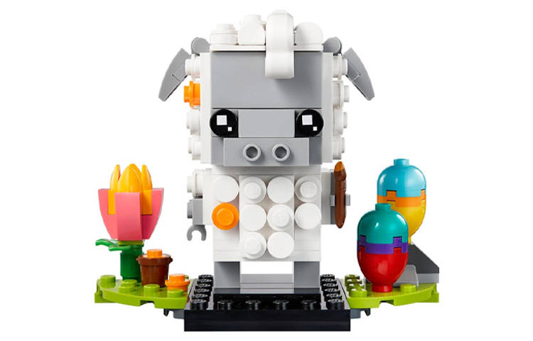 LEGO LEGO Brickheadz Easter Lamb Building Blocks 0 300pcs 40380