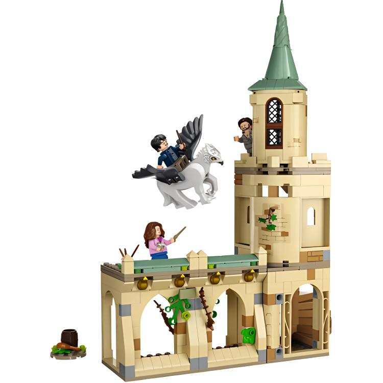 LEGO Harry Potter, Hermione Granger Hogwarts Courtyard Rescuing Little Sirius Building Blocks 345pcs 76401