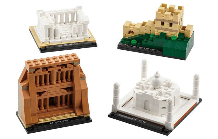 LEGO The Wonders Of The World Plastic Building Blocks 382pcs 40585