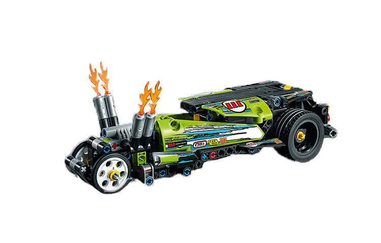 LEGO LEGO Phantom Ninja Collection Technic, Car Model, Bright Green Custom Racing Building Blocks 225 Pcs 42103