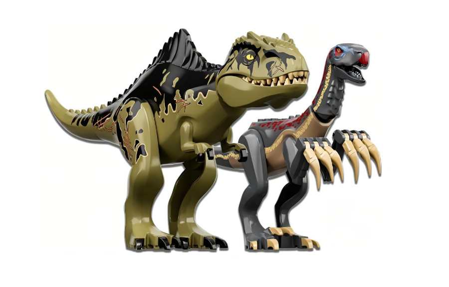 LEGO Giganotosaurus & Therizinosaurus Attack Building Blocks 76949