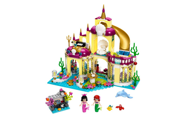 LEGO x Disney Ariel's Underwater Palace Plastic Building Blocks 379pcs 41063