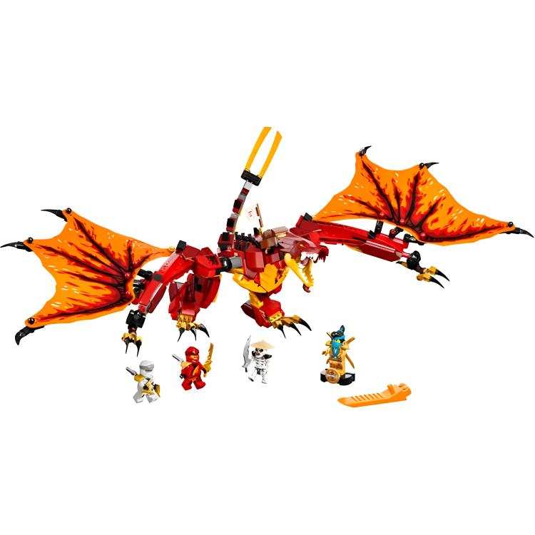 LEGO LEGO Phantom Ninja Collection Flame Shenron's Attack Building Blocks 563pcs 71753