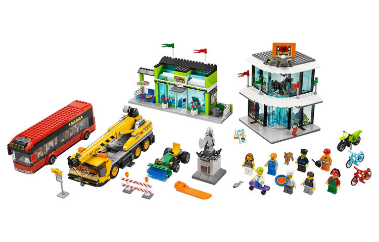 LEGO City Collection City Square Building Blocks 0 300pcs 60026