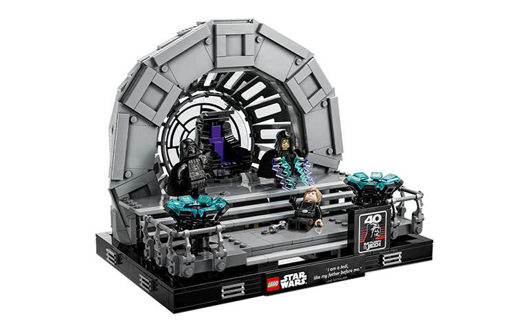 LEGO LEGO Emperor's Throne Room Diorama Building Blocks 75352