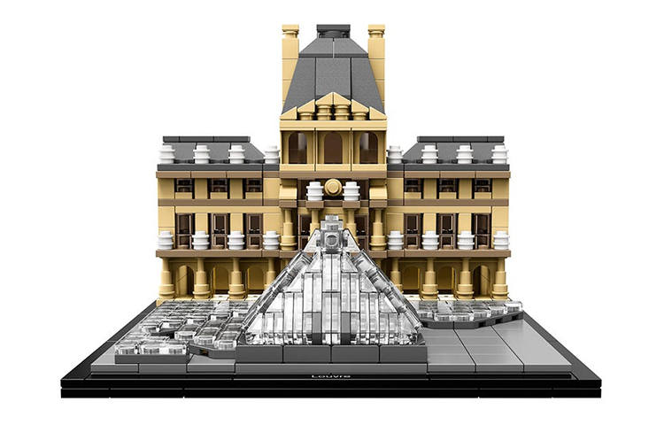 LEGO LEGO Architecture Collection Louvre Building Blocks 695pcs 21024