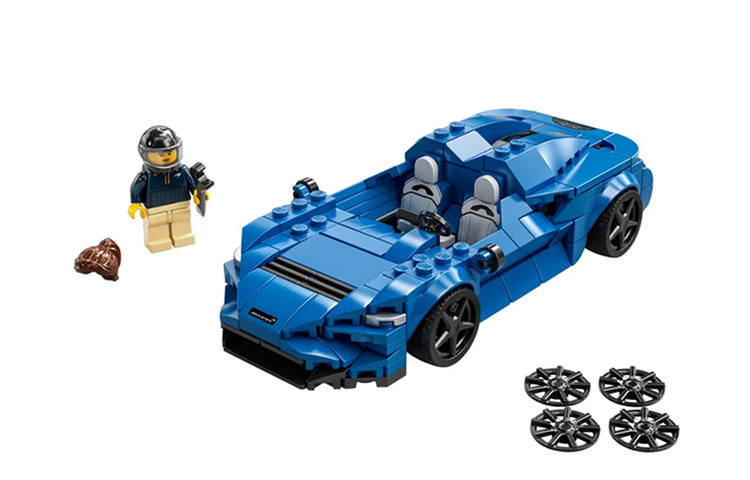 LEGO Super Racing Collection McLaren Elva Plastic Building Blocks 0 300pcs 76902
