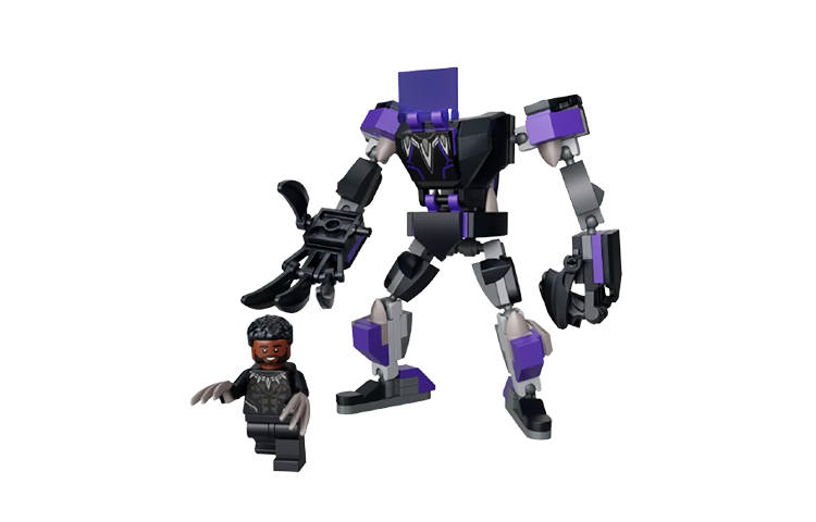 LEGO Super Hero Collection Marvel Black Panther Mecha Plastic Building Blocks 124pcs 76204