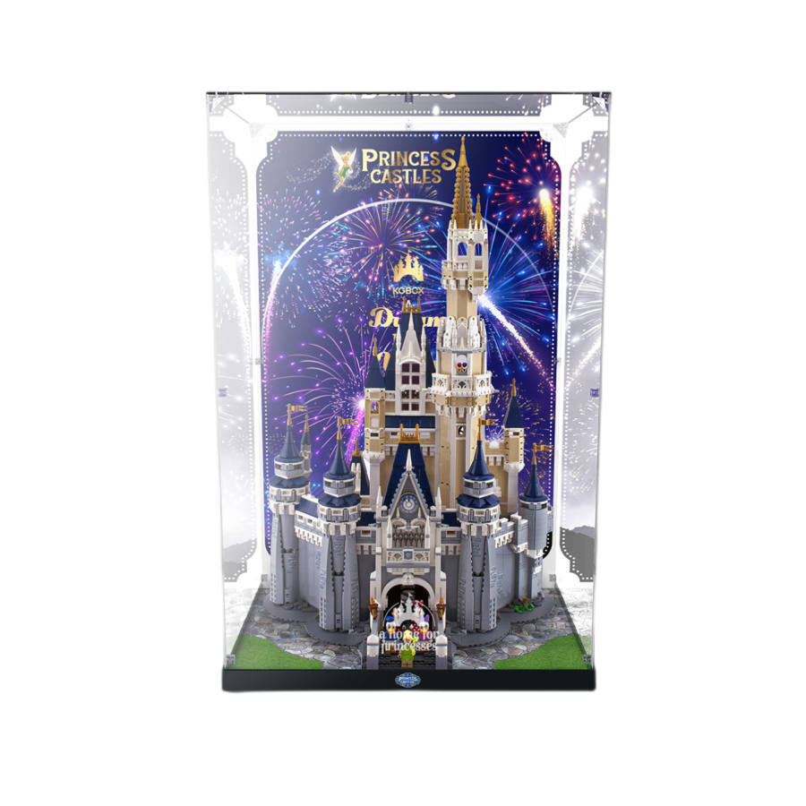 LEGO LEGO Disney Park Castle & Assembly Display Case Building Blocks 4080pcs 71040 Display Case A