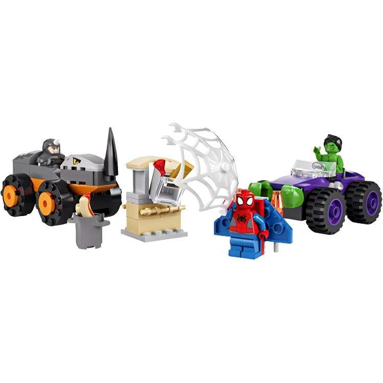 LEGO Hulk Vs. Rhino Truck Showdown Building Blocks 10782