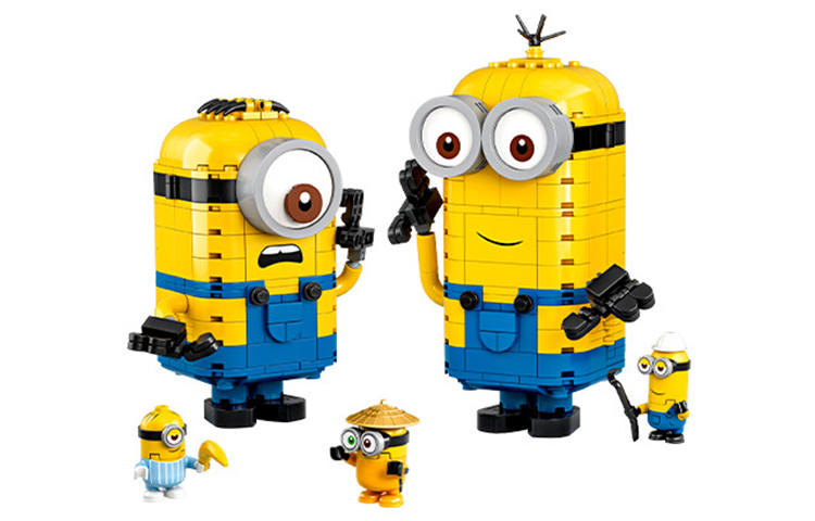 LEGO LEGO Brick-built Minions And Their Lair