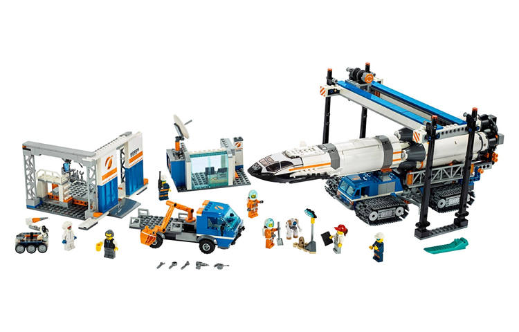 LEGO LEGO City Collection, Rocket Loading And Transportation Center Plastic Building Blocks 1001 2000pcs 60229