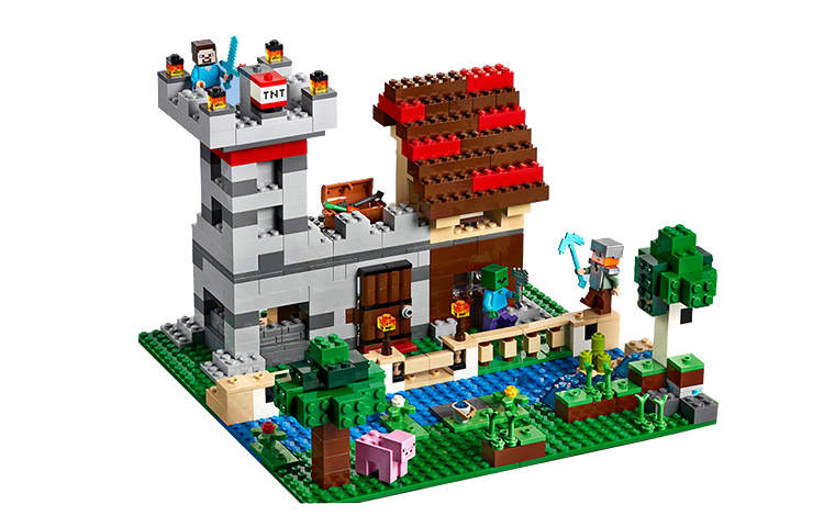 LEGO LEGO Minecraft Construction Box Plastic Building Blocks 301 600pcs 21161
