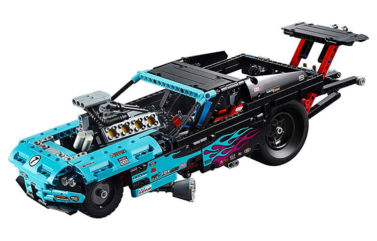 LEGO LEGO Modified Racing Plastic Building Blocks 647pcs 42050