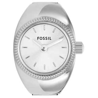 FOSSIL Wrist Watches Quartz Movement Stainless Steel Strap 15mm Silver Dial Women's Watch ['50', 149262]m Waterproof