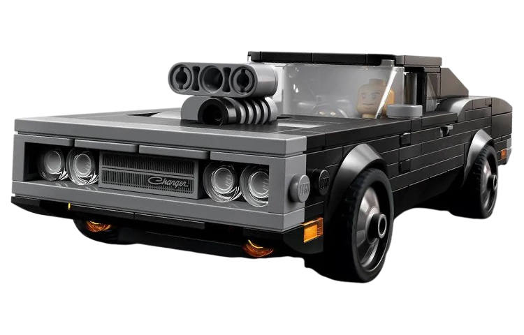 LEGO Super Racing Collection Fast & Furious 1970 Dodge Charger R/T Speed & Passion, Dodge Building Blocks 345pcs 76912