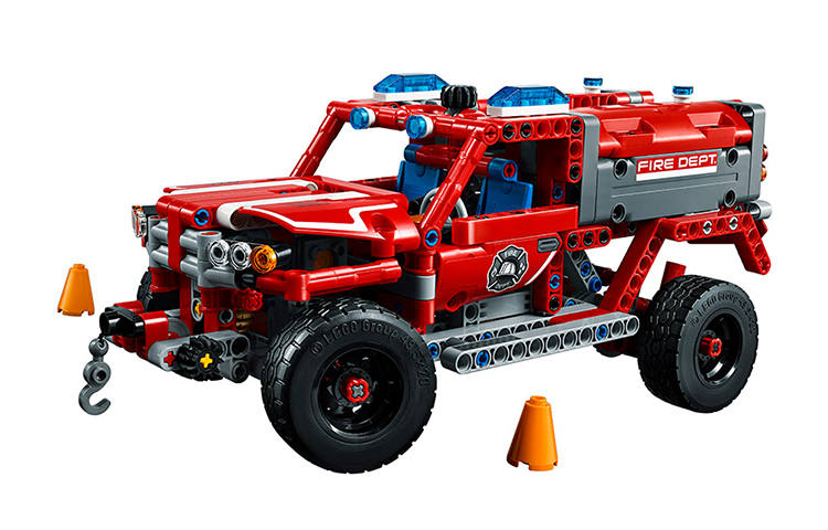 LEGO Technology, Emergency Rescue Vehicle Building Blocks 301 600pcs 42075