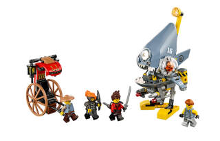 LEGO Ninjago, Attack Of The Piranha Building Blocks 0 300pcs 70629