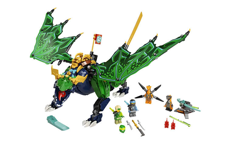 LEGO LEGO Phantom Ninja Collection Loid's Legend Shenron Building Blocks 747pcs 71766