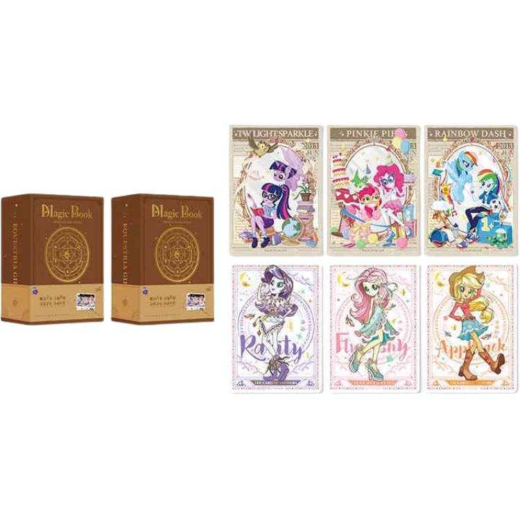KAYOU My Little Pony Friendship Explosion Card Magic Book IP / Anime Cards 2 Boxes Included