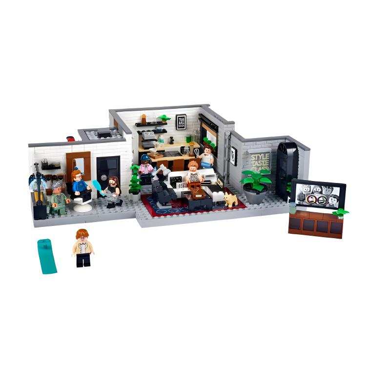 LEGO Architecture Collection Powerman Saves The Day Amazing 5 Persons Apartment Group Building Blocks 601 1000pcs 10291