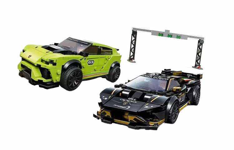 LEGO Super Racing Collection Lamborghini ST X&EVO Building Blocks 663pcs 76899