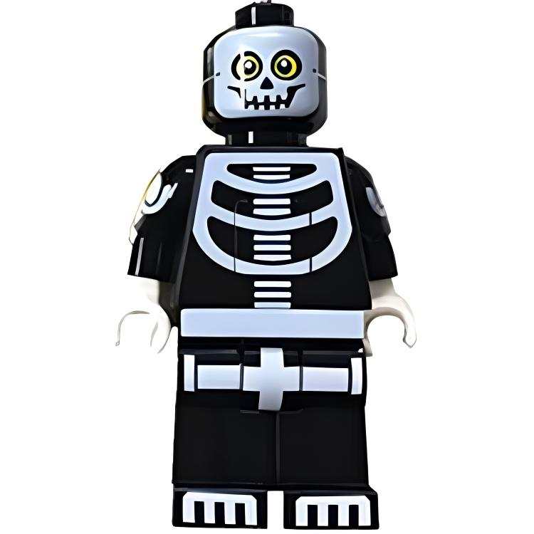 LEGO Skeleton Keychain With Glow in The Dark Feature Building Blocks 1 KE137