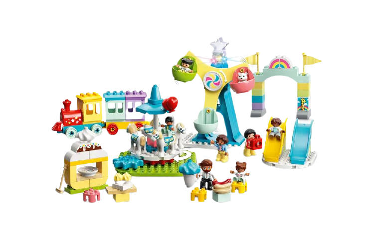 LEGO Collection, Macaron Themed Amusement Park Building Blocks 95 10956