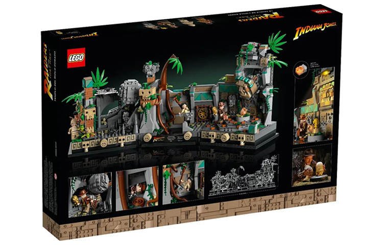 LEGO Temple Of The Golden Idol Building Blocks 77015