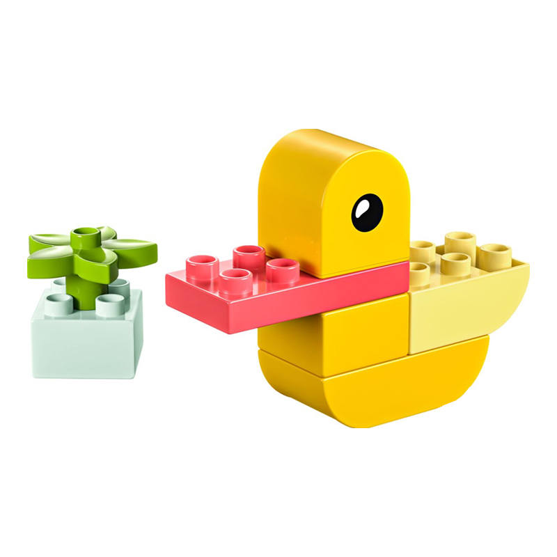 LEGO Gift Set Series Hundred Fun Cute Duck, Building Kit Building Blocks 7pcs 30673