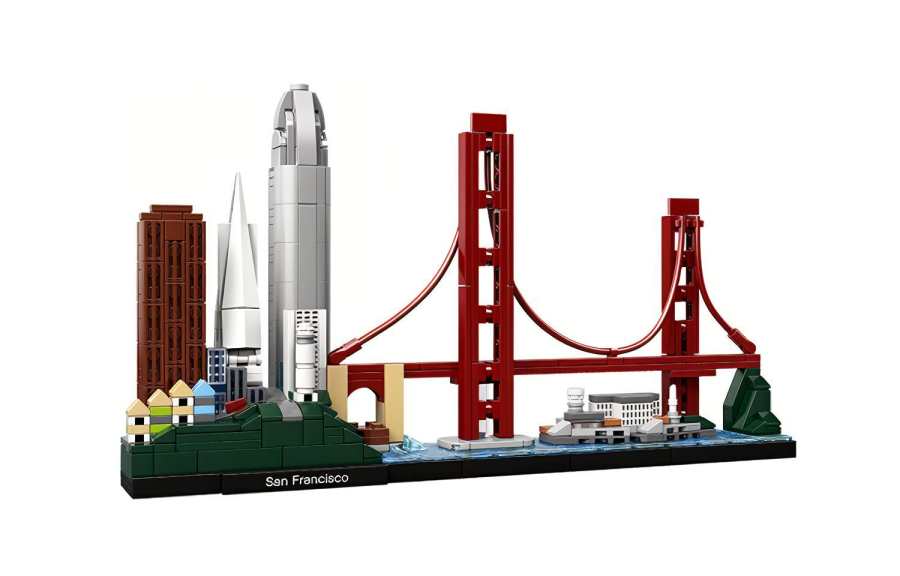 LEGO LEGO Architecture Collection Old San Francisco Building Blocks 301 600pcs 21043