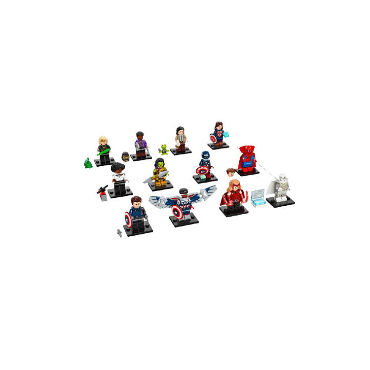 LEGO LEGO Figure Collection Marvel Characters Squeaky Fun, Marvel Studios, 12 Pcs In Total Building Blocks 10 30 71031