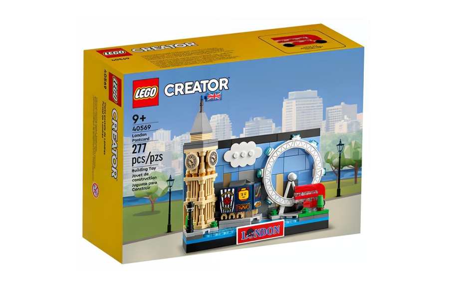 LEGO LEGO London Postcard Building Blocks 40569