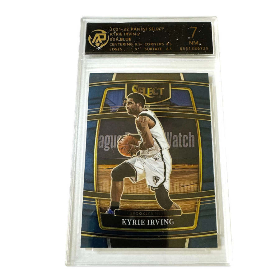 PANINI PANINI Kyrie Irving, Nets Select, Grade 1, Blue Parallel, Star Card 7 Points Graded Cards 1 Pc