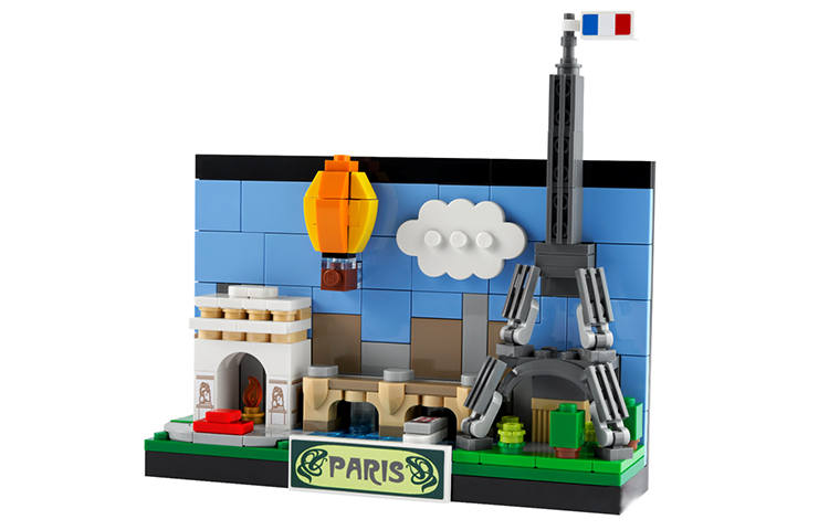LEGO LEGO Classic Collection Paris Postcard Intelligence/Brain Training Building Blocks 213pcs 40568