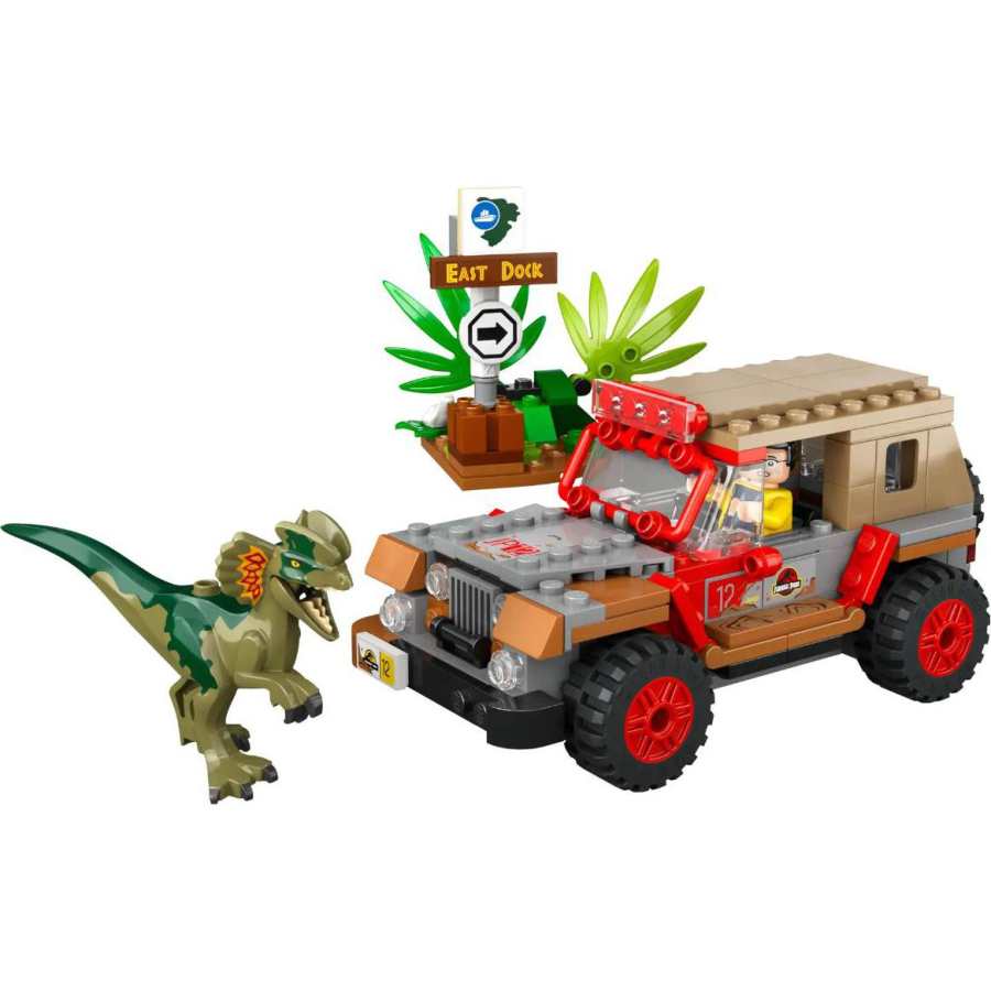 LEGO Jurassic World Collection Double Spiked Dragon Ambush Building Blocks 211PCS 76958